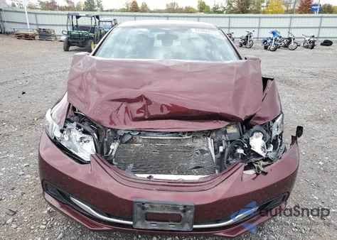 2015 Honda Civic Lx from USA, damaged, VIN 19XFB2F58FE299191